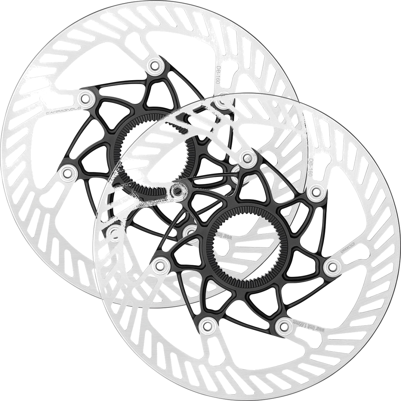 Pack of 2 Campagnolo 03 Disc Brake Rotor - 160mm, Center Lock