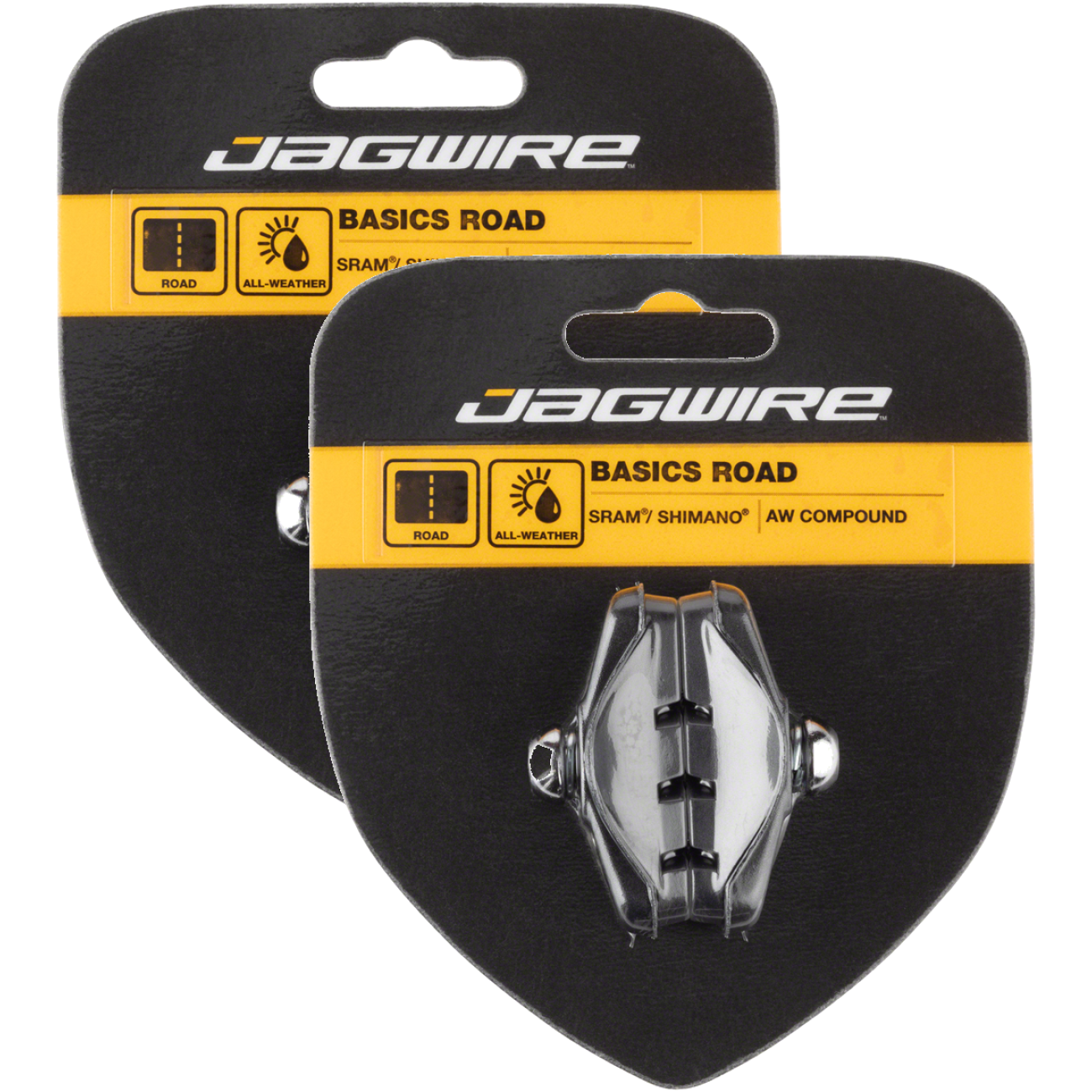 Jagwire-Basics-Brake-Pads-Brake-Shoe---Threaded-Post-Road-Bike_BR1321PO2_Bicycle-Brake-Pads