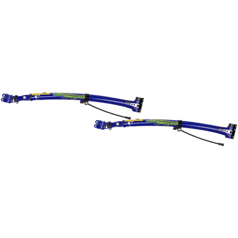 Trail-Gator Blue Tow Bar Bundle for 12-20" Bikes - Safe, Stu