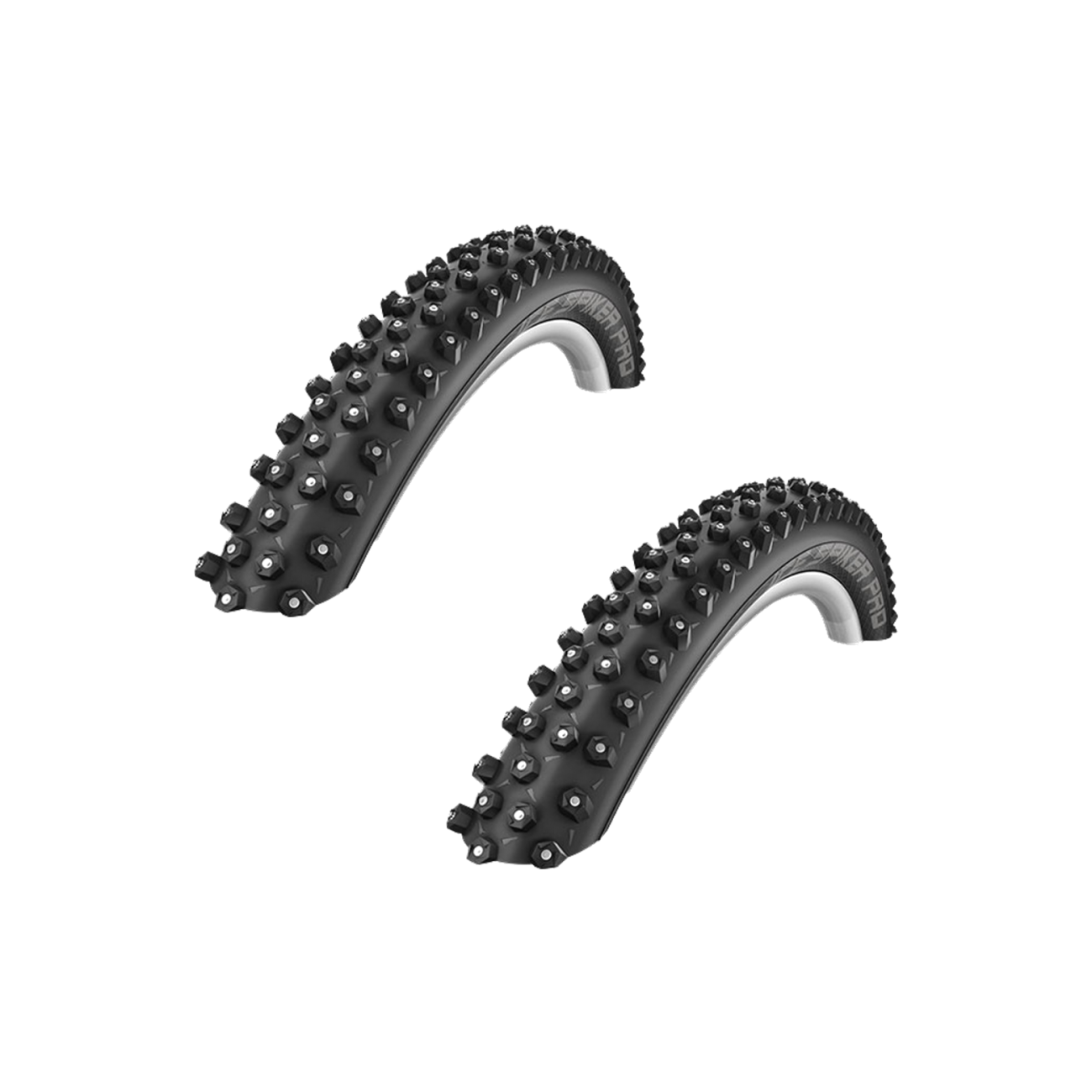 Pack of 2 Schwalbe Ice Spiker Pro Tire 26 x 2.1 Clincher 