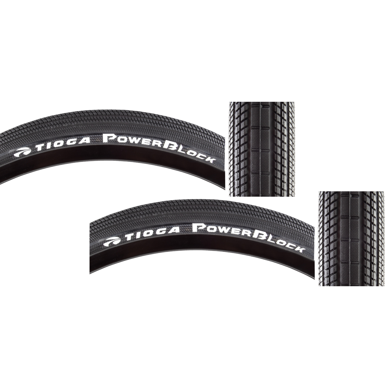 POWERBLOCK ② Tioga | PowerBlock Tire - Wire Bead 60 TPI - Supercross BMX